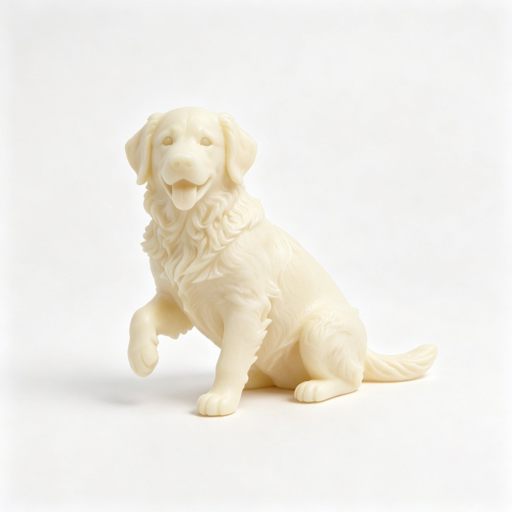 Custom 3D Printed Pet Figurine — Realistic Dog & Cat Model Made from Your Photo, Birthday & Memorial Gift